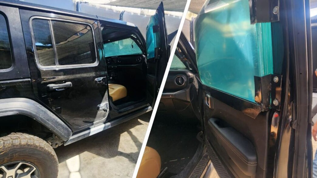 תיעוד הרכב שנתפס