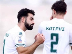 שער בבכורה. לאיוס (האינסטגרם של לבדיאקוס) (צילום: ספורט 5)