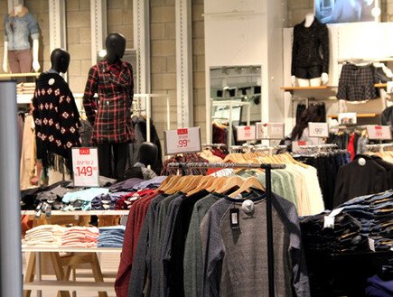 חנות בגדים אילוסטרציה חנות בגדים אילוסטרציה