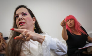 טלי גוטליב בדיון בעניינו של יונתן אוריך בבית המשפט (צילום: יונתן שאול, פלאש 90)