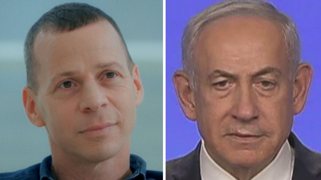 בנימין נתניהו ועמית סגל בנימין נתניהו ועמית סגל