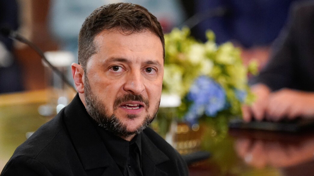 נשיא אוקראינה וולודימיר זלנסקי