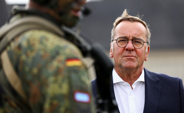 שר ההגנה של גרמניה בוריס פיסטוריוס