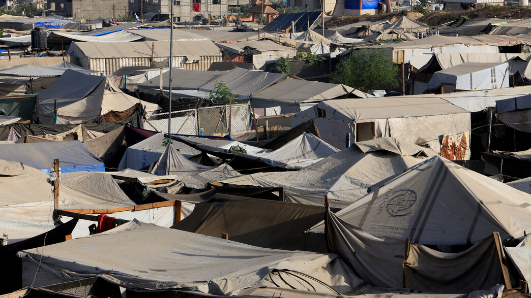 עיר אוהלים בעזה