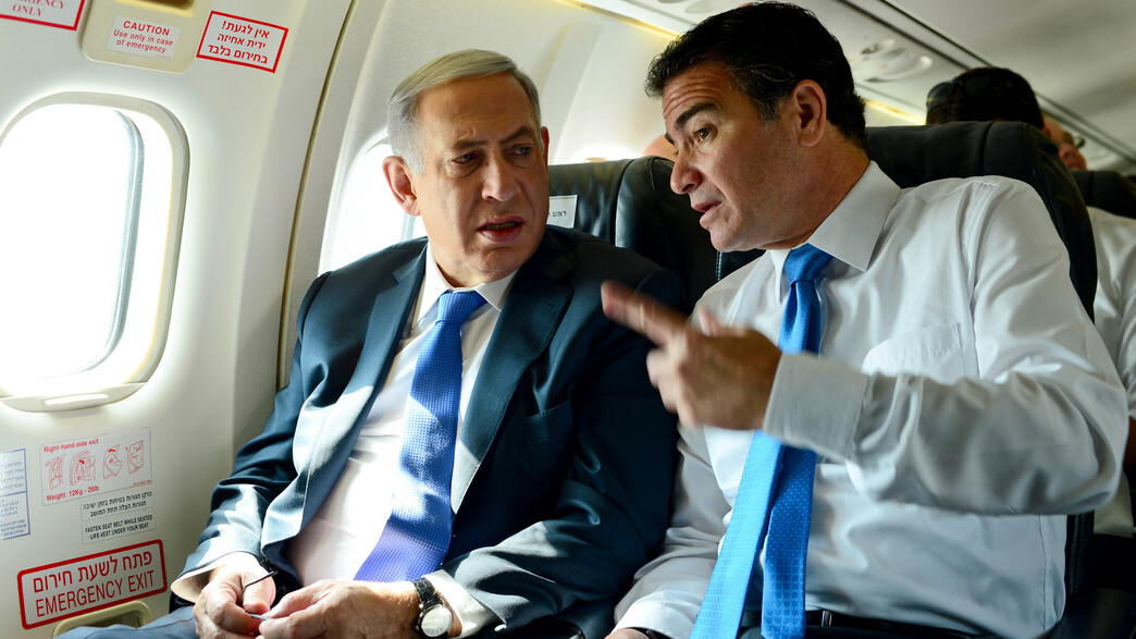 בנימין נתניהו ויוסי כהן בתקופתו כראש המל"ל