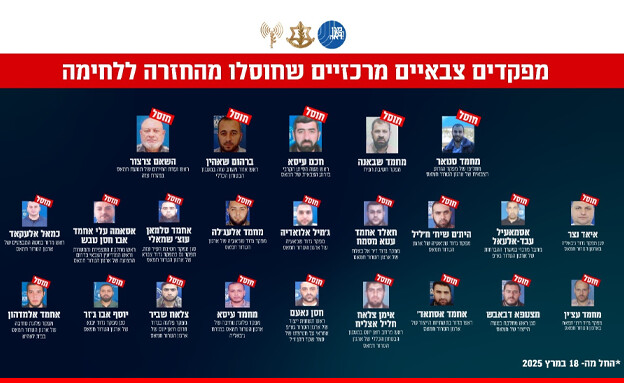 המחבלים המרכזיים שחוסלו (צילום: דובר צה