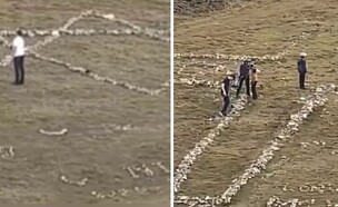 מגן דוד במקום צלב (צילום: רשתות חברתיות לפי סעיף 27 א')