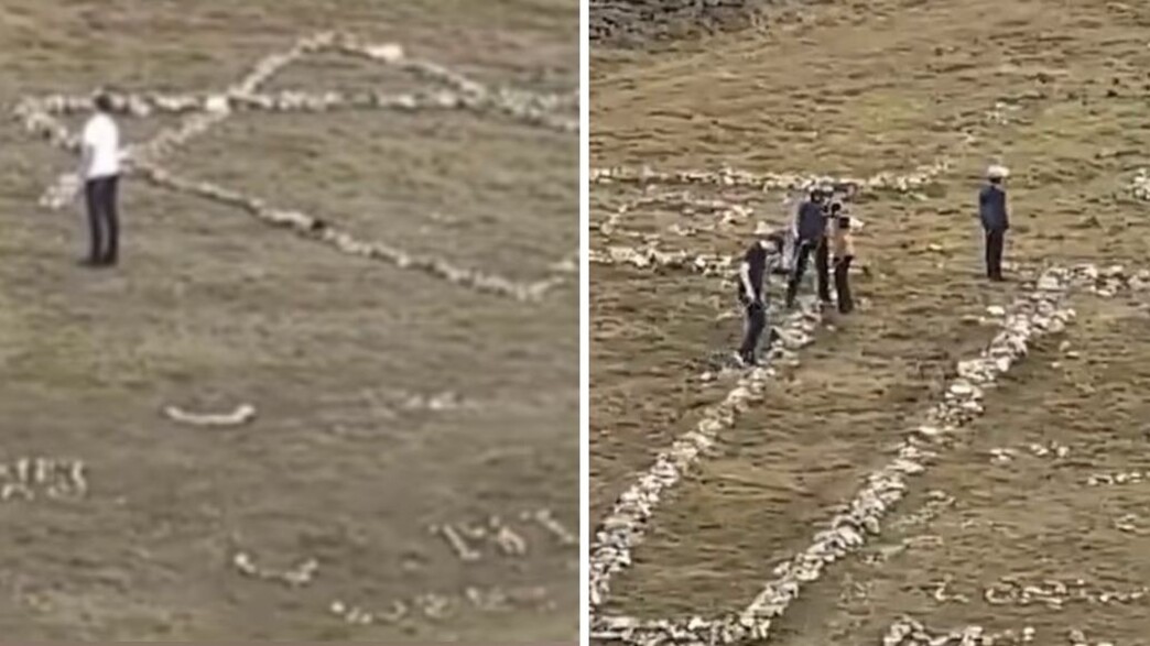 מגן דוד במקום צלב