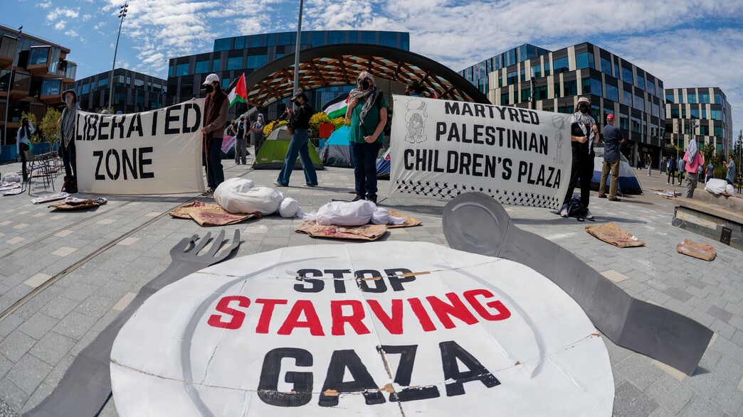 הפגנות נגד ישראל במיקרוסופט