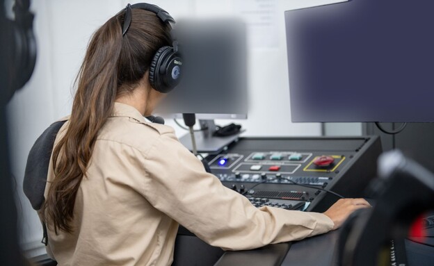 סימולטור הוורטיגו של חיל האוויר (צילום: דובר צה