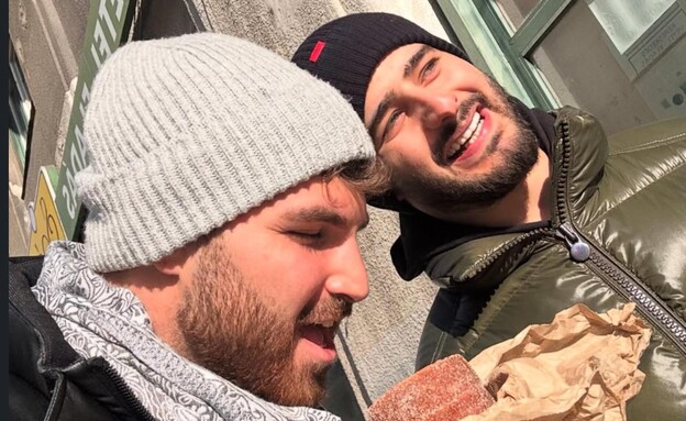 עדן חסון, יותם גבריאל (צילום: instagram)