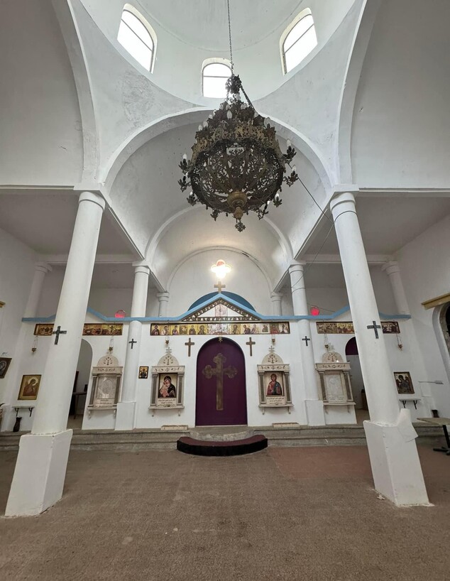 פנים כנסייה מעלול צפון פנים כנסייה מעלול צפון
