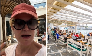 מיקונוס יוון תיירת (צילום: לפי סעיף 27א' לחוק זכויות יוצרים)