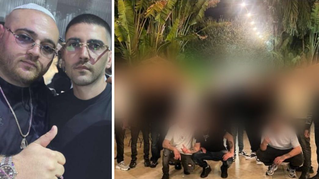 משמאל: אושר עזרא ובן כהן משמאל: אושר עזרא ובן כהן