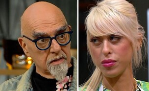 אסתר ביטון וישראל אהרוני (צילום: מתוך "מאסטר שף", קשת 12)