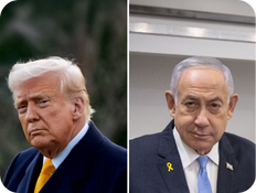 בנימין נתניהו, דונלד טראמפ (צילום: פלאש 90, AP)
