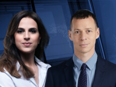 פגוש את העיתונות עם עמית ודפנה (צילום: חדשות 12)