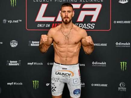 הכי קרוב שיש. ברזילי (LFA FIGHTING) (צילום: ספורט 5)