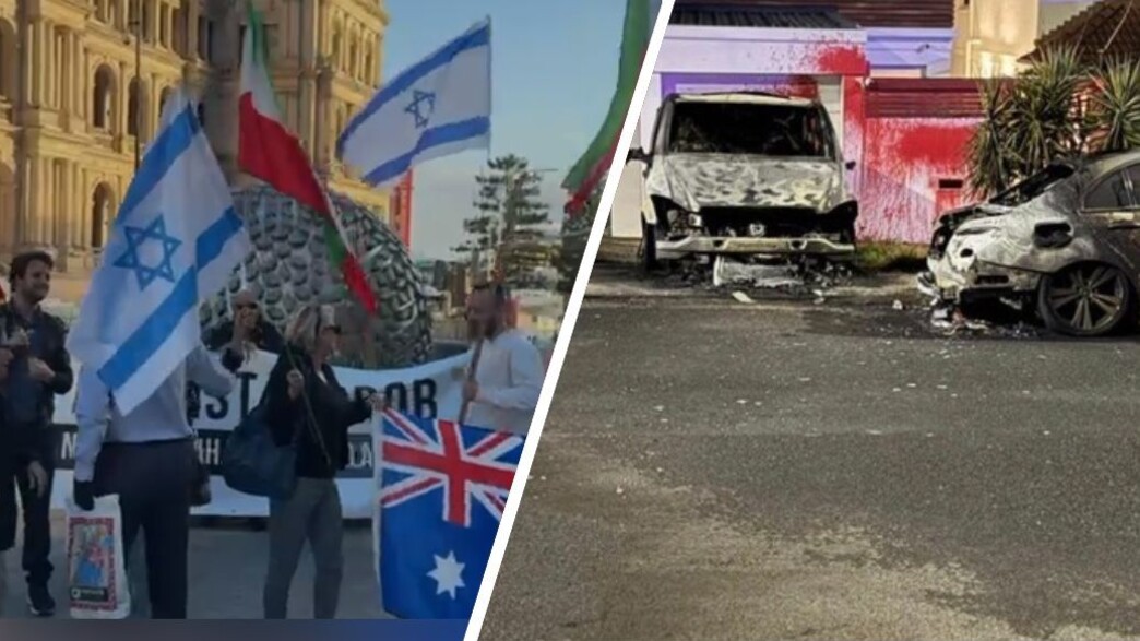 איראנים וישראלים חוגגים את ההחלטה לגרש את השגריר האיראני מאוסטרליה איראנים וישראלים חוגגים את ההחלטה לגרש את השגריר האיראני מאוסטרליה