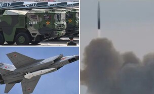DF17 (צילום: מתוך תיעוד שעלה ברשתות החברתיות, שימוש לפי סעיף 27א' לחוק זכויות יוצרים)