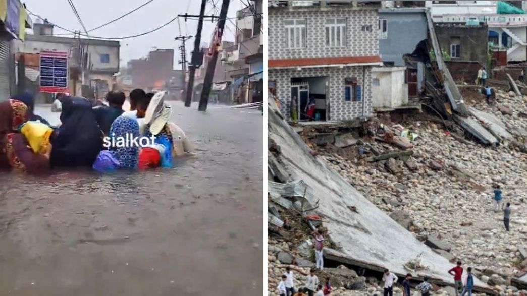 הצפות מונסון הודו הצפות מונסון הודו