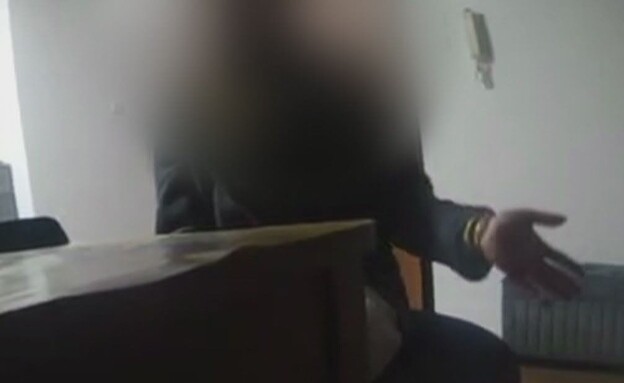 תיעוד ממצלמת הגוף של השוטר החשוד באונס