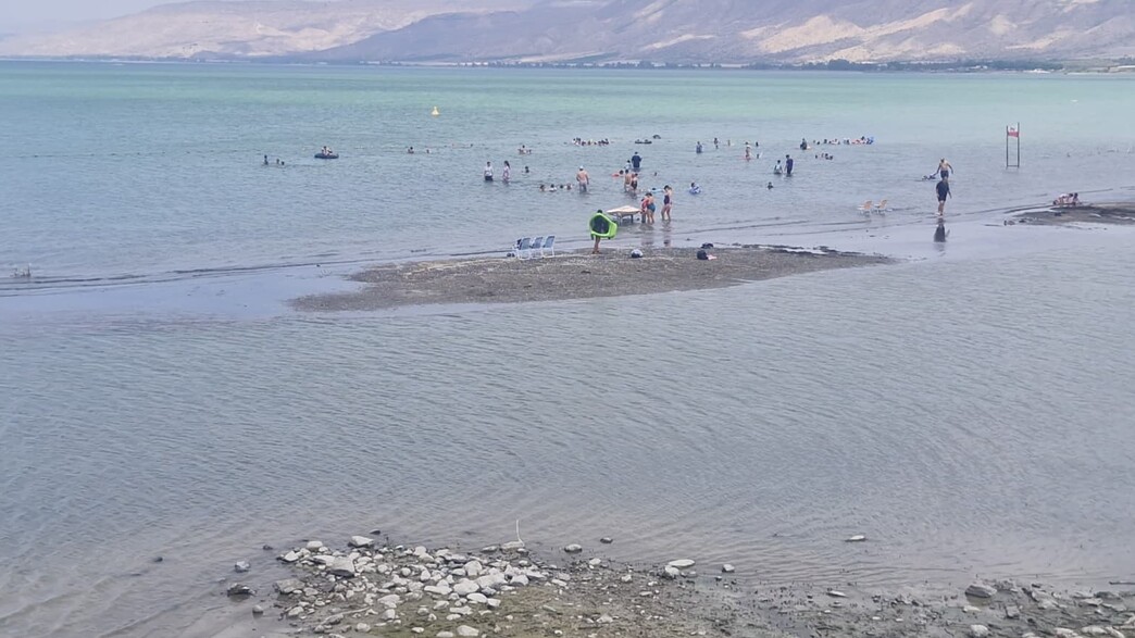 מפלס הכנרת ממשיך לאבד כס"מ 1 בכל יום