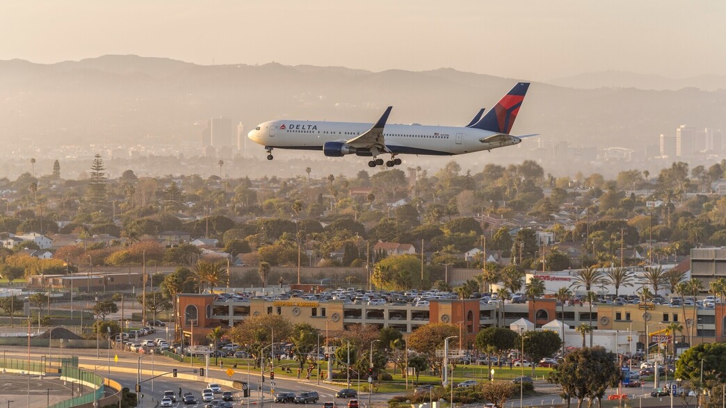 מטוס בלוס אנג'לס