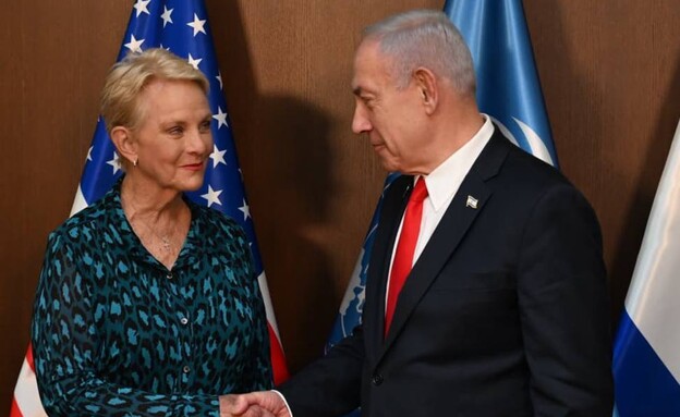 ראש הממשלה נפגש עם לינדזי גרהאם וסינדי מקיין (צילום: חיים צח, לע"מ)