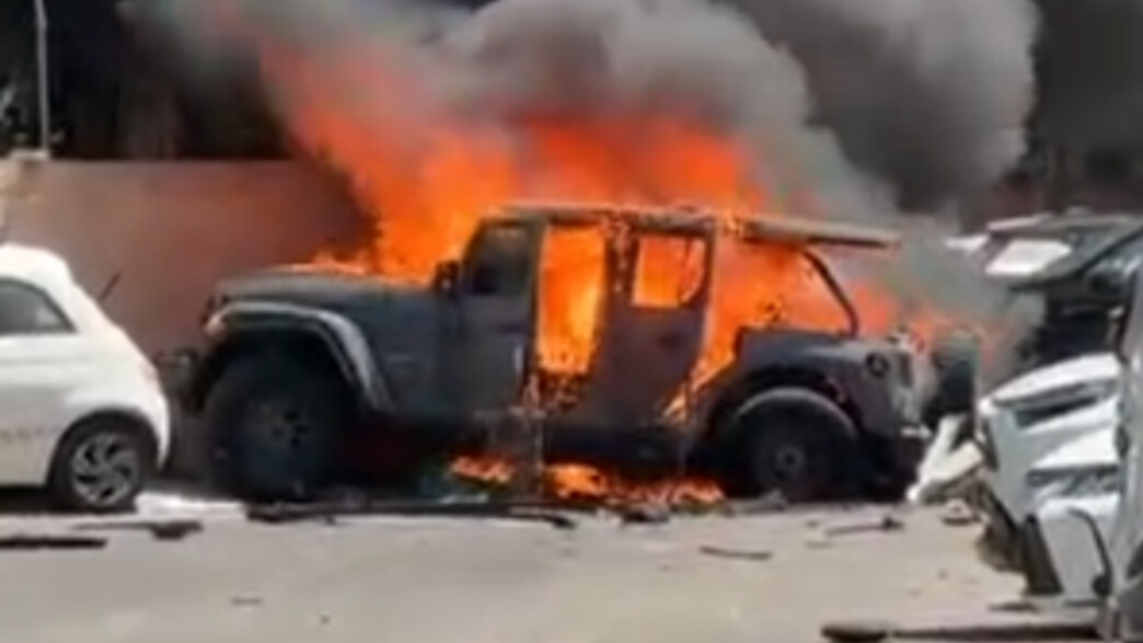 פיצוץ רכב ביפו פיצוץ רכב ביפו