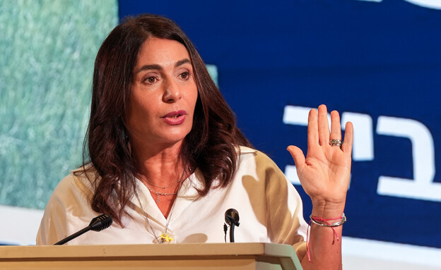 מירי רגב באירוע הכרזת קו הרכבת לקריית שמונה (צילום: אבשלום ששוני, פלאש 90)