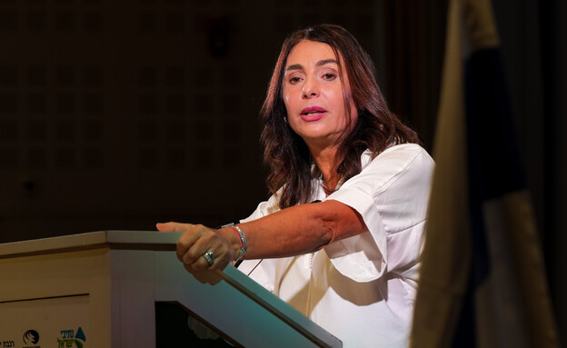 מירי רגב באירוע הכרזת קו הרכבת לקריית שמונה