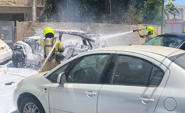 פיצוץ הרכב (צילום: תיעוד מבצעי מד