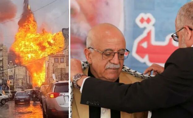 חיסול ראש ממשלת החות'ים, תקיפה בצנעא (צילום: מתוך תיעוד שעלה ברשתות החברתיות, שימוש לפי סעיף 27א' לחוק זכויות יוצרים)