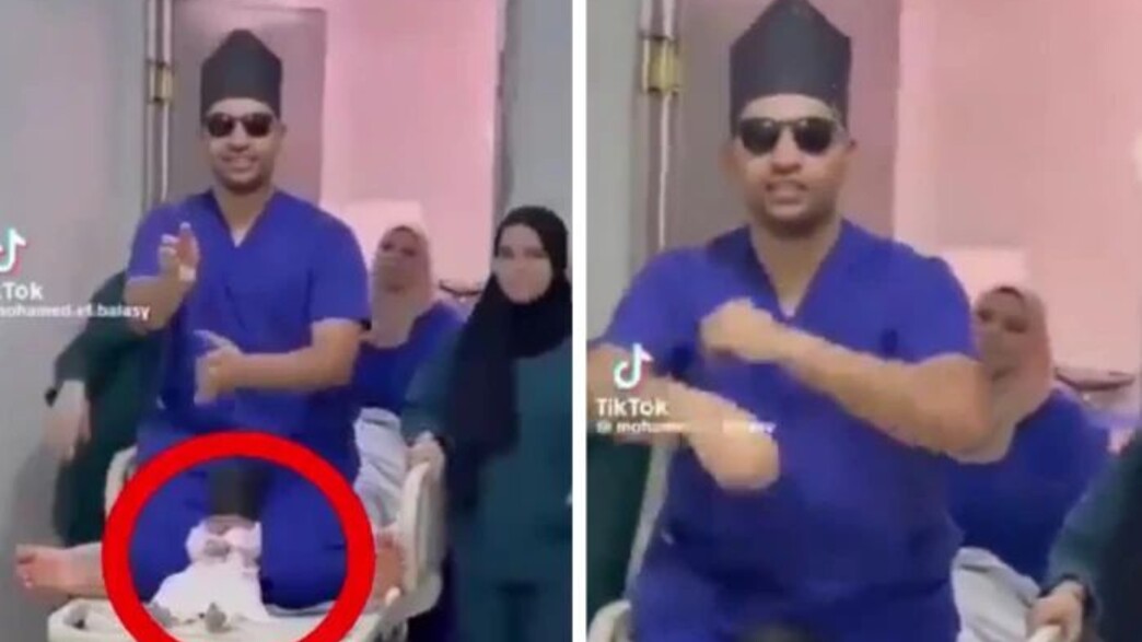 הרופא שרקד עם תינוק במצרים