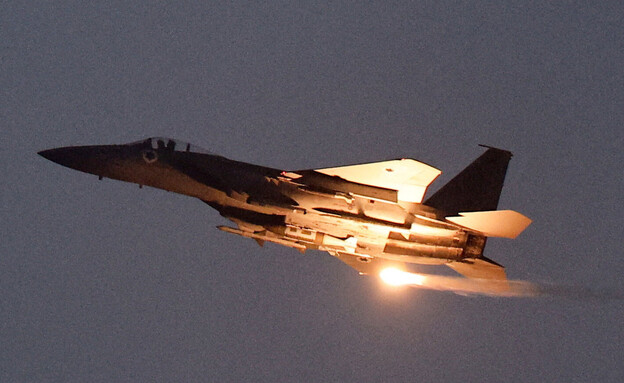 מטוס F15 בשמי עזה מטוס F15 בשמי עזה