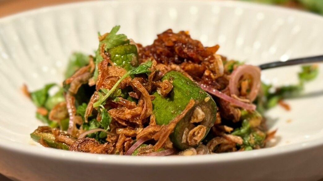 סלט מלפפונים שבורים. סאנה סלט מלפפונים שבורים. סאנה