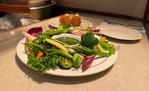 קרודו ירקות. בר ורמיני (צילום: לין לוי, mako אוכל)