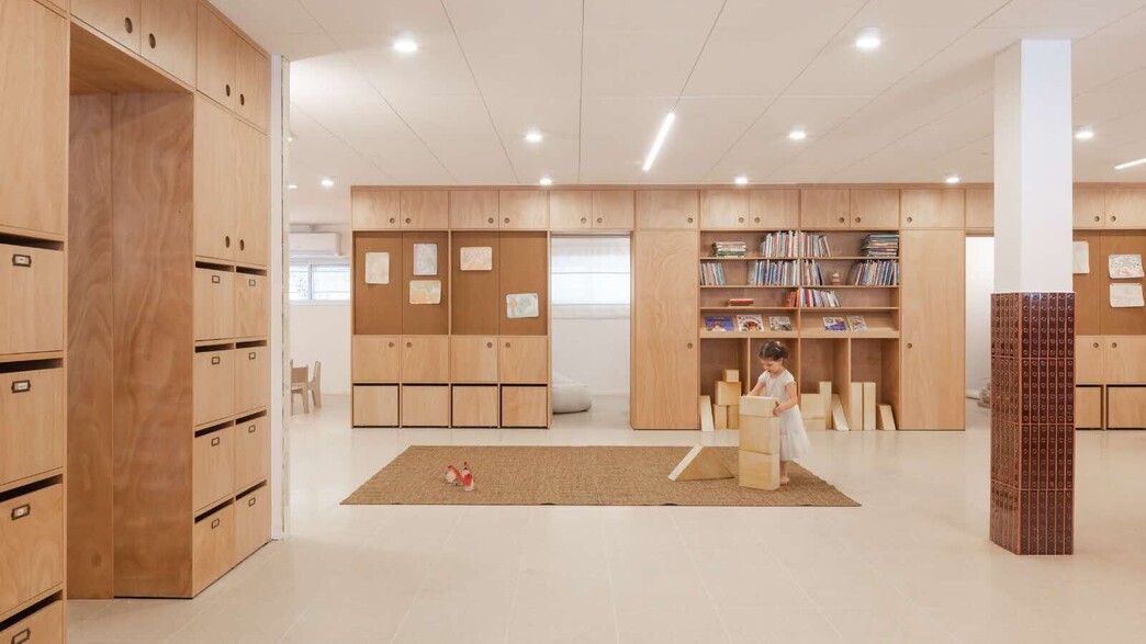 הגן בקיבוץ ניר יצחק לאחר השיפוץ הגן בקיבוץ ניר יצחק לאחר השיפוץ