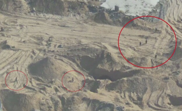 לוחמי חטיבת כפיר בקרב פנים אל פנים במגנן בחאן יונס (צילום: דובר צה