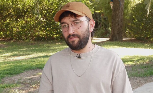 אבשלום זוהר סער, לוחם במילואים (צילום: חדשות 12)