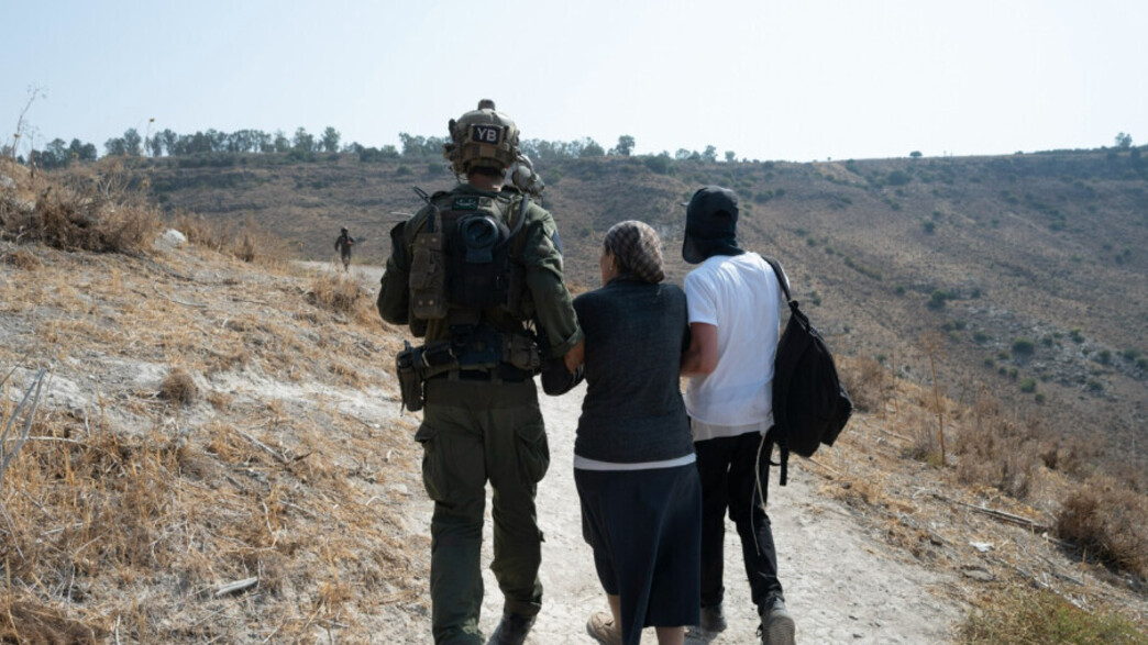 חילוץ אישה מהנחל חילוץ אישה מהנחל