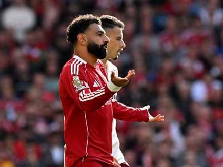 סלאח, לא הורגש בכלל בפתיחה (GETTY)