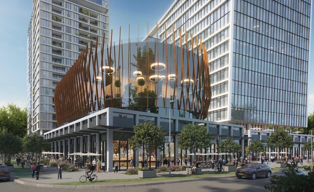 התכנית בקריית אונו (הדמיה: משרד אורבך הלוי אדריכלים)