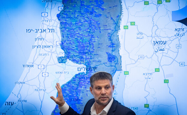 בצלאל סמוטריץ' בהצהרה על תוכנית הריבונות ביו