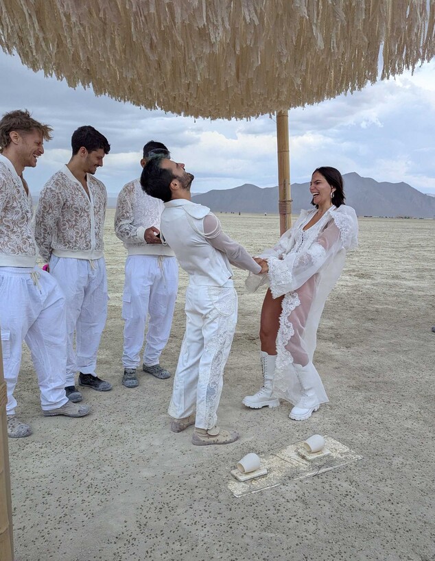 החתונה של דן ועדי בברנינג מן