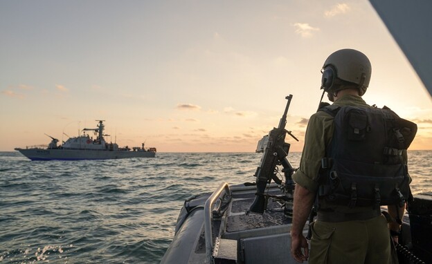 אימון של כוחות חיל הים לחיזוק ההגנה בגבול הימי עם 