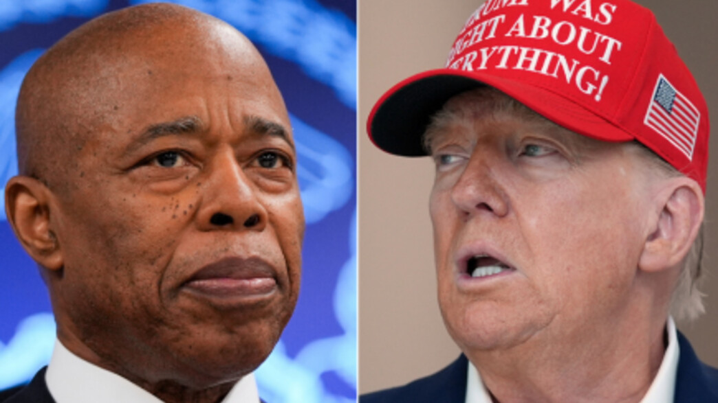 דונלד טראמפ, אריק אדמס דונלד טראמפ, אריק אדמס