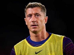 "עונתו האחרונה בבארסה". לבנדובסקי (GETTY) (צילום: ספורט 5)