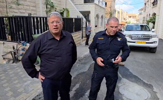 השר לביטחון לאומי איתמר בן גביר בביקור באום אל פאח